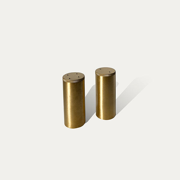Brass Salt & Pepper Shakers