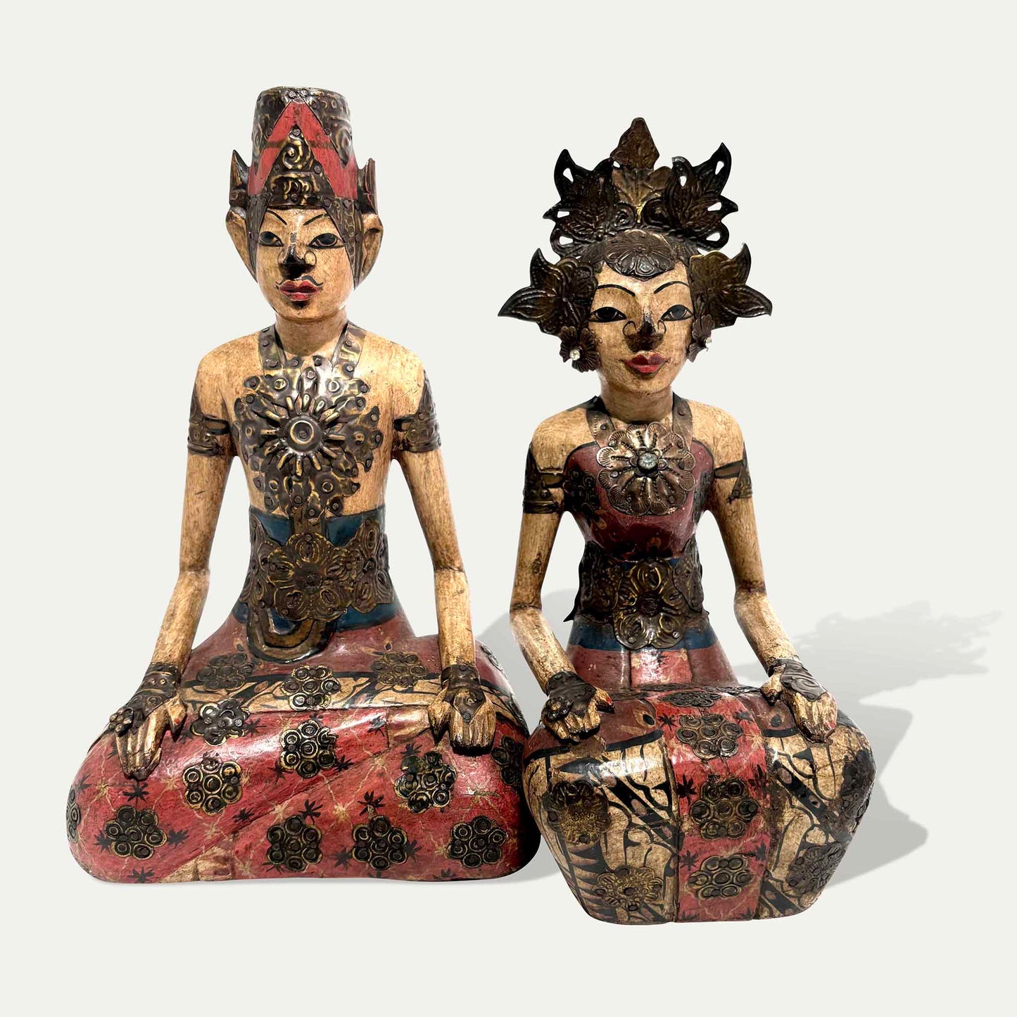 Sitting Balinese Couple