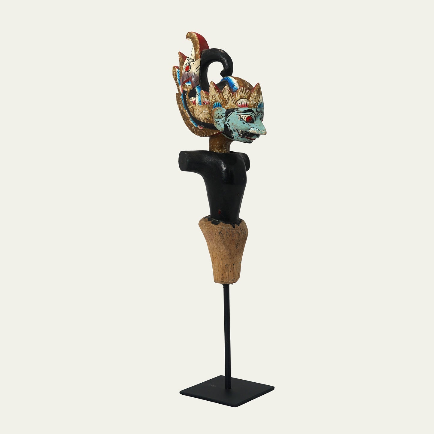 Head Puppet Java With Stand