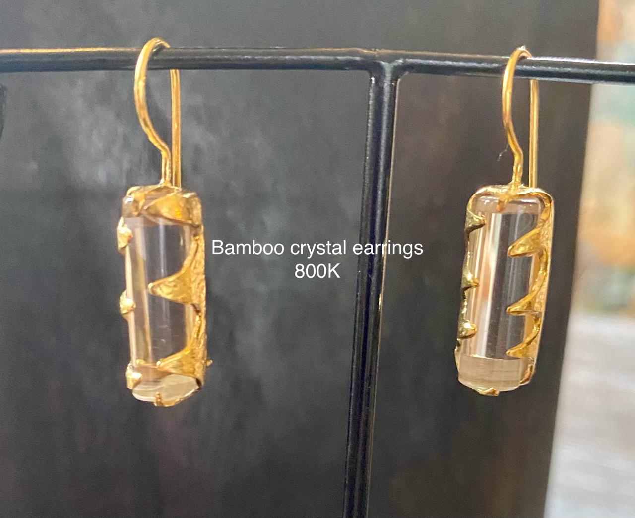 Bamboo crystal pendant – Kolektif & Co